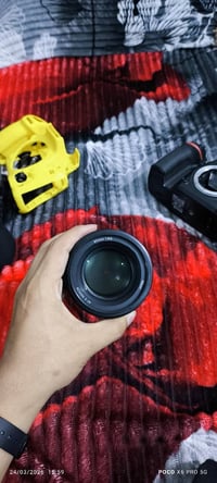 نيكون D750 فول فريم شتر 119k              ((سعر البدي 575 ))  عدسة 85m...