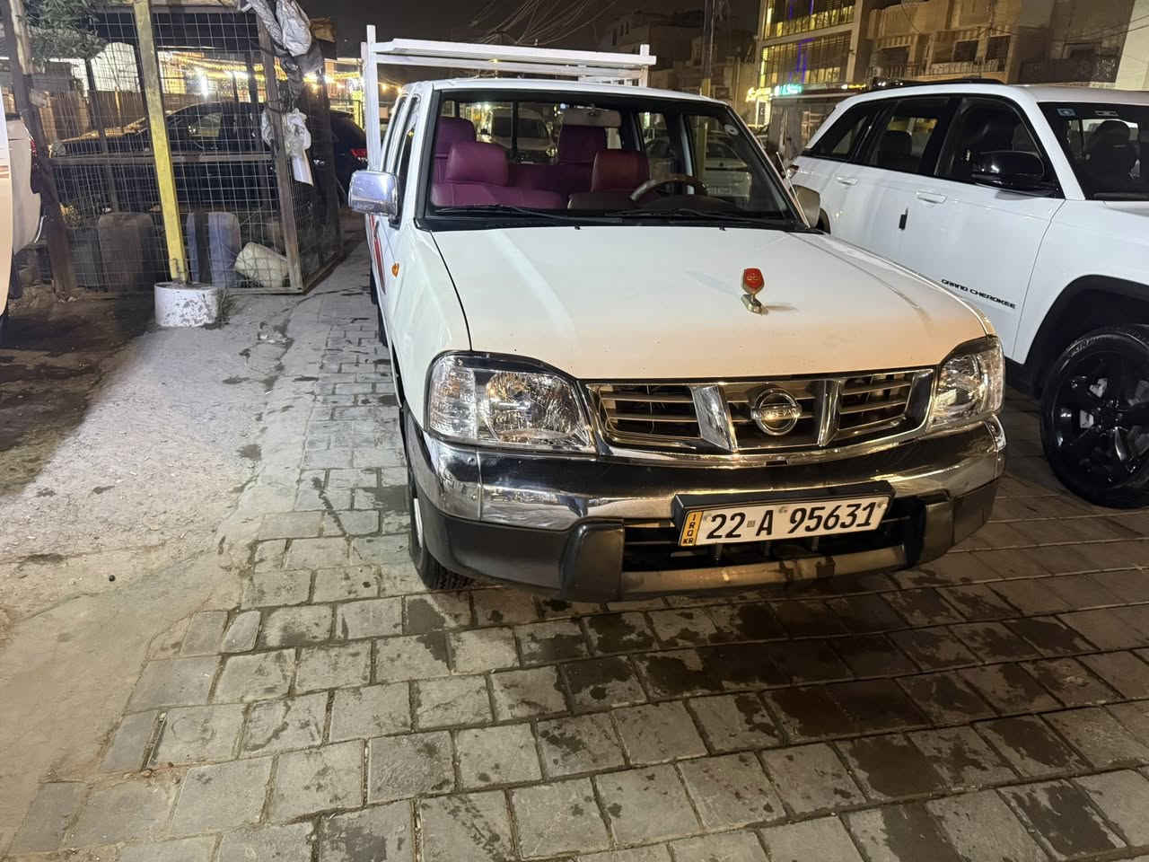 السلام عليكم بيكم نيسان ٢٠١٠ رقم اربيل بدون صبغ بس بارد مكينه جديده تخم تاير السعر ١٣٥ مكان بغداد  
***********
