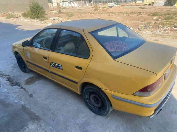 سمند موديل 2010 بيه خياسات معمره كهربائيات شغاله كله مكينه  لأ دخان ولا تنقيص صدر كالمل تخم تاير جديد هيئه غرامات  مصفره السياره بسمي سكني بغداد ثانى يوم التحويل *********** السعر ٢٥ وبيه مجال شي بسيط
