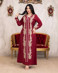 دشداشة مصري • قطن مراسي • تطريز واستراس