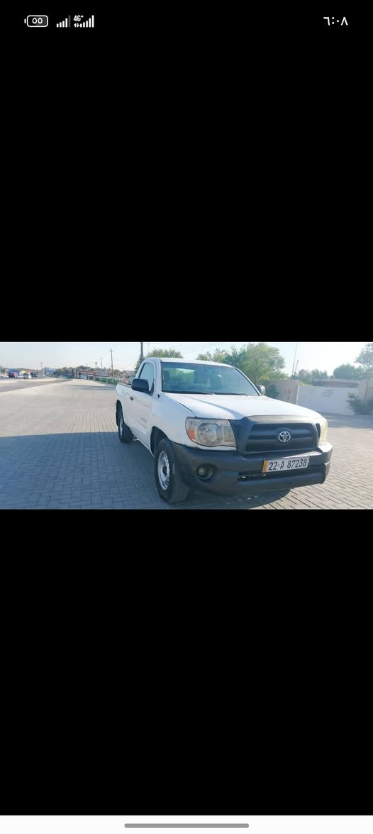 السلام عليكم تويوتا بيكم 2008 رقم اربيل جديد محرك 2700 بازين كير اتوماتيك بيه صبغ مكانات بدون دواخل جاهزه الشغل سعر 95 مكان بغداد *********** حي خضراء شراي يتصل
