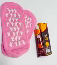 كريم جي الأصلي • جواريب سليكون • تنعيم القدم