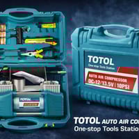 منفاخ TOTOL • منفاخ مزدوج • حقيبة أدوات
