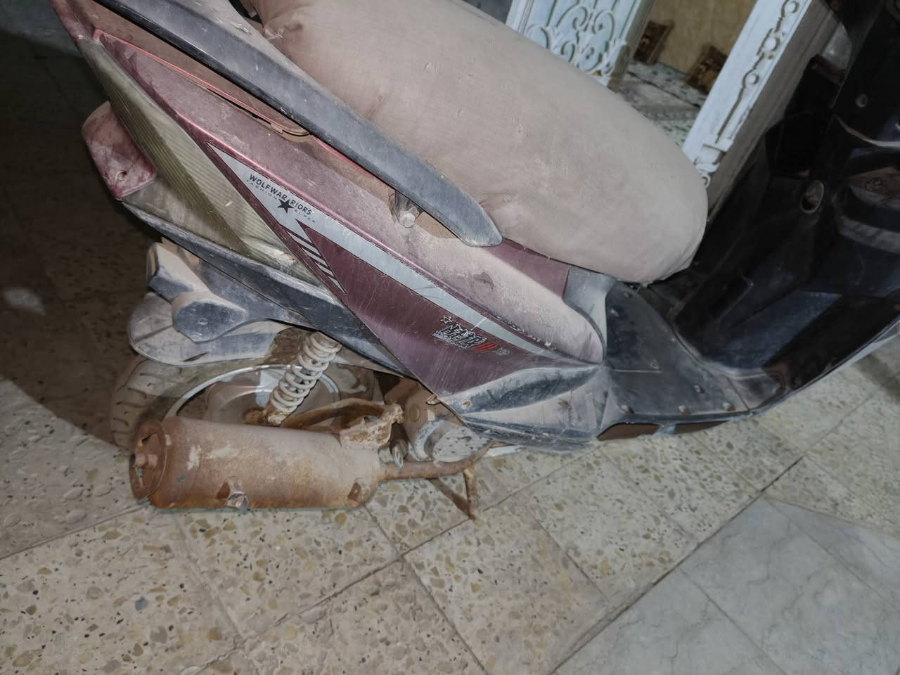 دراجه سكنس عطلانه عطلانه ابيعك كوم حديد ماعرف سبب العطل الدراجه متروكه صايرلهة 6اشهر الدراجه السعر 50قفل لاتجي تكلي شبيهة ماعرف الدراجه فجئه وكفت وتركتهة المكينه مفتوحه   مراسله واتساب  ***********
