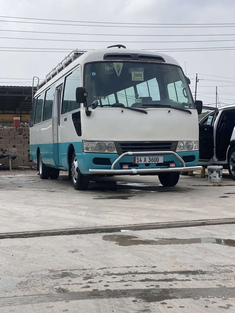 السلام عليكم كوستر 2007كير مكينه اكسل مكفول تخم تاير ياباني ويل ناصي تبريدمحور ثلج لايت زنون كهربايات كلها شغاله كشن ستاركس بسمي مصفره هيها ومرور تحويل مباشر 
مكان بغداد المدائن السعر 218وبيه مجال 
ترهم مراوس بناصيه نفس السعر 
***********
