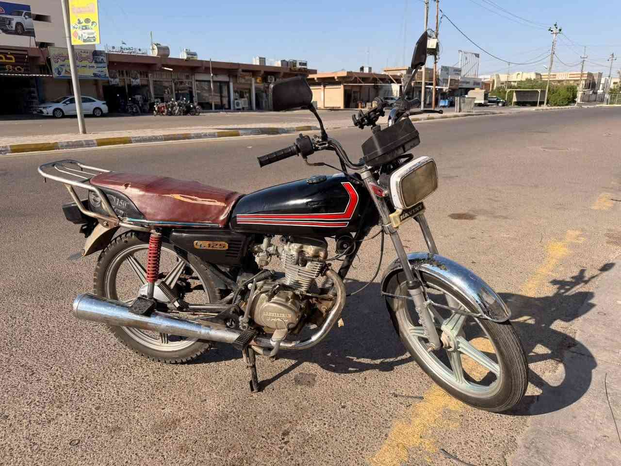 دراجه نامه ايراني اربعه كير كهربائيات  شغال محرك مكفول السعر 450 بيه مجال بسيط مكاني الفلوجه حي الشهداء اتصال ***********
