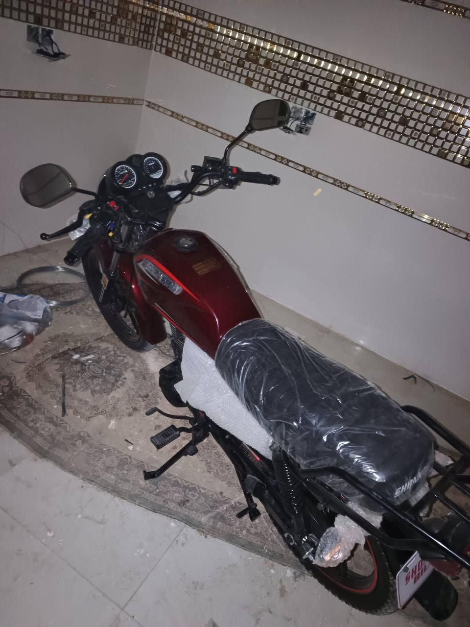 سلام عليكم دراجه شاينك للبيع موبايل 26 زيرو جديدة شراي يتصل على هذا الرقم *********** مكان بابل شوملي
