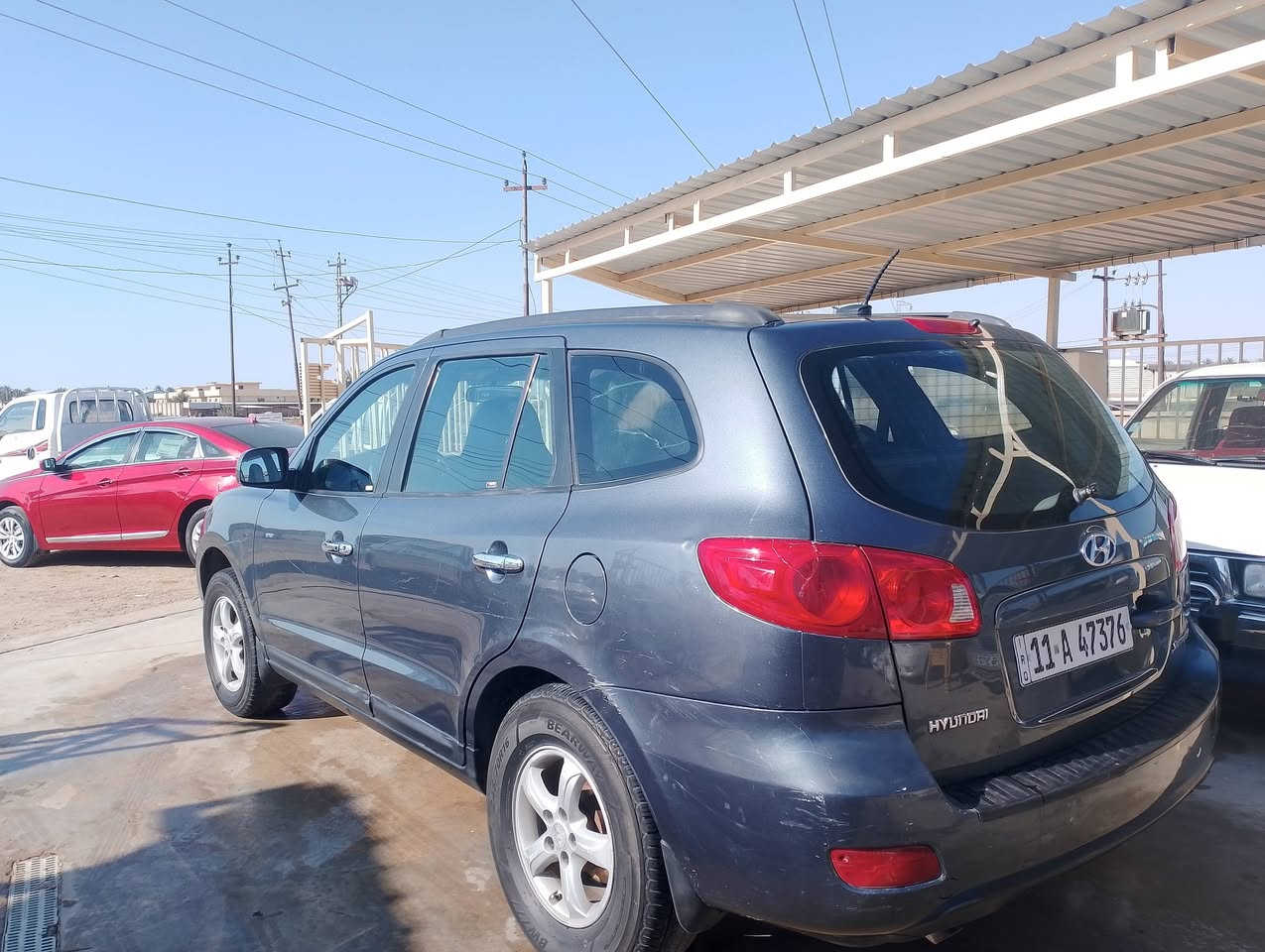 السلام عليكم
للبيع سنتافي 2008 امريكي 6سلندر السياره كلين  رقم بغداد دولي  بيها قطعه صبغ بدون دواخل صدر امامي خلفي جديد كير مكينه حاويه كفاله من الفتح وصوت الراجز تخم تاير داخل جديد شاشه لمس اندرويد لايت زنون سبعه راكب تبريد تدفئه شغالات مكان السياره صلاح الدين بلد السعر 105+***********
