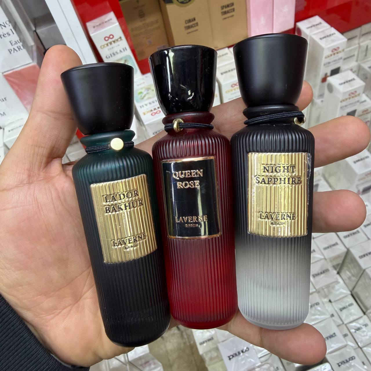 مجموعة عطور  لافرين🧨
الحجم 30ml عطور مني تخبل 
متوفره الان لدى كوزمتك لمسات فرع حي العصري


**إذا كنت صاحب هذا الإعلان وتريد حذفه لأي سبب، رجاءا أرسل رسالة إلى الدعم الفني**