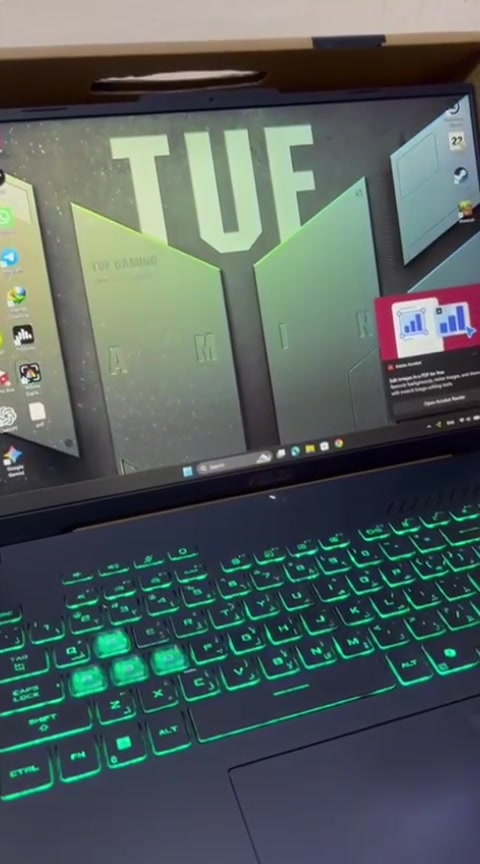 للبيع: لابتوب غيمنغ ASUS TUF Gaming F16 (إصدار 2024) بحالة الوكالة (كسر زيرو) 💎

يا شباب اللابتوب **ASUS TUF Gaming F16** موديل **FX607VJ**، الجهاز غني عن التعريف بقوته وأدائه بالالعاب القوية والمونتاج والدراسة.

**حالة الجهاز:**

* **النظافة:** 100% بحالة الوكالة، خالي من أي شخط أو زلغ نهائياً (لا بالشاشة ولا بالبدن).
وما مفتوح ابد
* **الملحقات:** باكيت الشركة الأصلي موجود بكامل غراضه وملحقاته، وwith وصل الشراء والضمان ماله بعدة فعال (مشتري من شركة ماكس MAX المعروفة ).
* **مدة الاستخدام:** استخدام خفيف جداً ونظيف مال 6 أشهر تقريباً.

**المواصفات القوية:**

* **الشاشة:** 16 إنش بدقة عالية FHD+ (WUXGA) وبتردد **144Hz** سريع جداً ومريح للعين.
* **المعالج:** Intel Core 5 210H جيل حديث للأداء العالي.
* **كارت الشاشة:** NVIDIA GeForce **RTX 3050** بسعة **6GB** (الإصدار الجديد الأقوى مو الـ 4GB القديم).
* **الرام:** **16GB** من نوع DDR5 السريع.
* **التخزين:** **512GB SSD NVMe** سريع جداً بإقلاع النظام والألعاب.

📍 **الموقع:** البصرة.
💰 **السعر المطلوب:** 980,000 دينار


**إذا كنت صاحب هذا الإعلان وتريد حذفه لأي سبب، رجاءا أرسل رسالة إلى الدعم الفني**