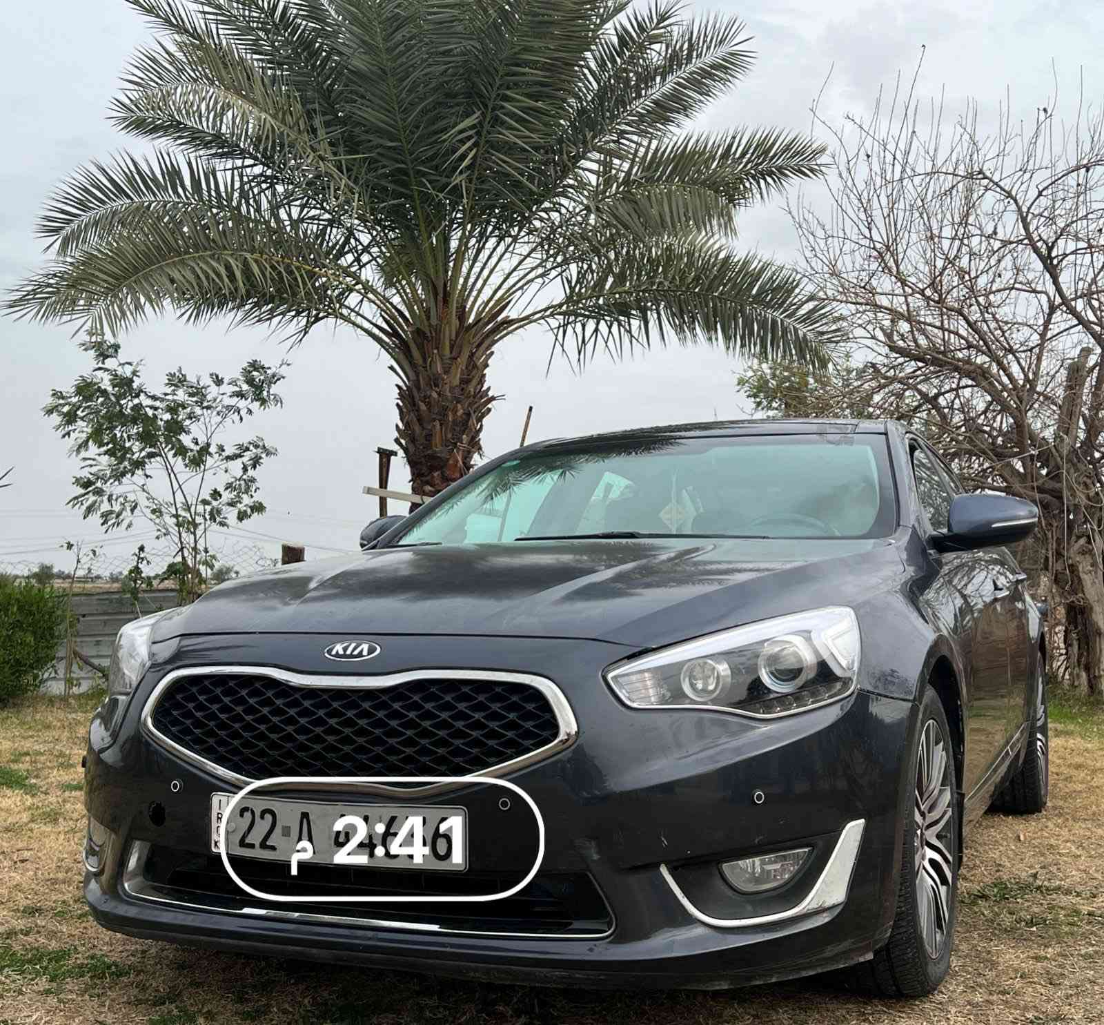 كيا كادنزا موديل 2015خليجي
لون ازرق غير محدد اقرب للسمنتي
فول مواصفات vip
عداد 180كم 
ضرر حادث بل عراق مبدل جاملق وبنيد ودعاميه 
بدون صبغ 
رقم اربيل بأسمي مكاني بغداد
هاتف ***********
