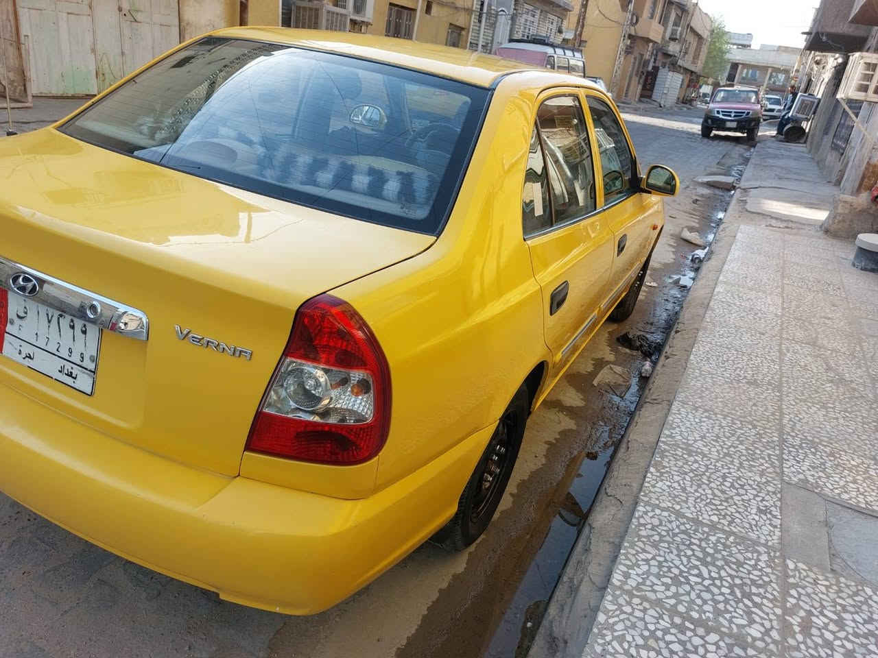 السلام عليكم
فيرونا تكسي 2014 
مسجلة هيئة 
سعرها 70$ مع المجال 
سنوية نافذة ما ساقطة 
ضررها جاملغ ايمن 
مكانها بغداد  الشعلة الأولى 
***********
