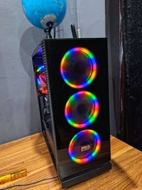 ​🖥️ حاسبة قيمنق ومونتاج متكاملة للبيع (مع UPS ضخم) الحاسبة بنظافة ممتا...