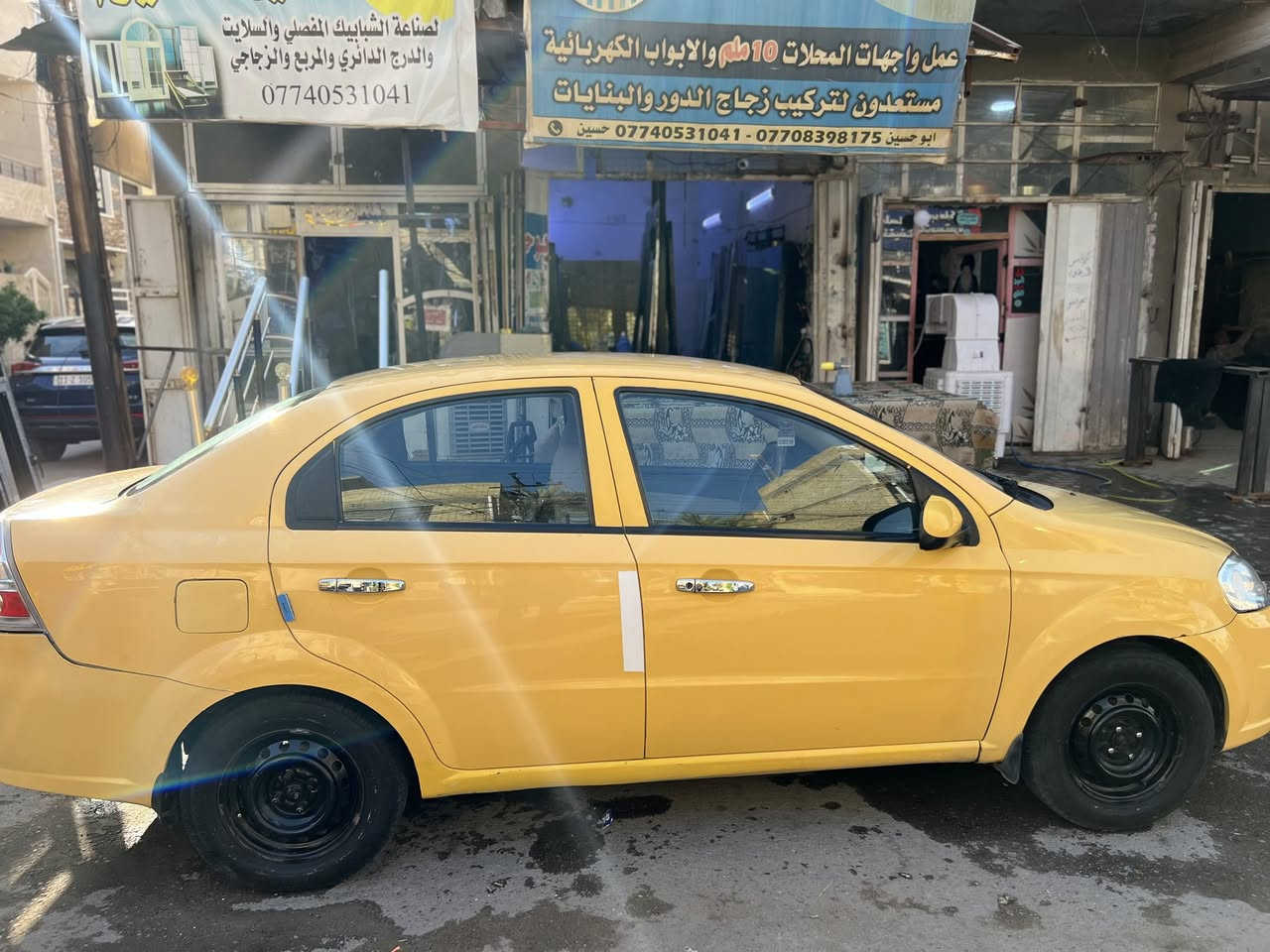 افيو للبيع موديل 2011 رقم بغداد
تنقيص ماكو بالمكينة
ضربة السيارة جاملغ امامي مبدل لحية وبنيد 
مكفولة من الچفي او الگلبة القوية 
تبريد شغال
غرفتها نظيفة
❗️بيها فقط مشكلة الحماوة تبديل راديتر تحتاج بس❗️
مكاني بغداد الشعب
التواصل ***********
السنوية باسمي تحويل ثاني يوم
مطلوبة فقط هيئة شهرين
مصفرة غرامات
سعر57 وبيها مجال

