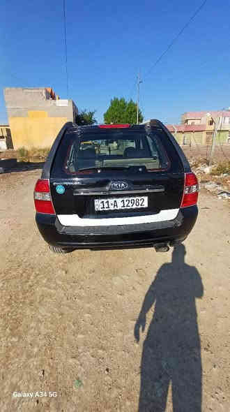 السلام عليكم سبورتج ٢٠٠٨ بغداد رقم دولي هزة جديده السياره نضيفه فقط جراد بنيد مصبوغ دعاميه الورا قبق البانزين شوي مصبوغ من عده السياره حدااديه ١٠٠/١٠٠تخم تاير جديد تبريد شغال تدفئه مكاني بغداد الشعب مكينه ٢٠٠٠  *********** بغداد
