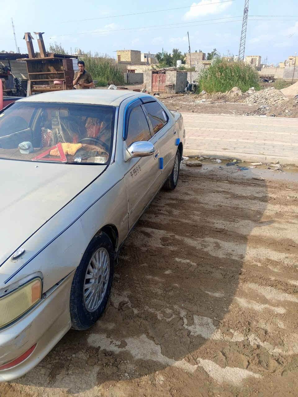 السلام عليكم
كرسته نفخ باسمي السياره
 أتعهد بس بالمداور 
والباقي كوم حديد 
مكينه كير تخم تأير 
خير من الله 
والباقي كوم حديد 
السعر 28وبيها مجال قليل 
متوازي على بيعها 
***********
