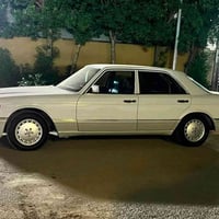 مرسيدس للبيع جامبو لون ابيض موديل1986 مكينة وكير كفالة تدفئة تبريد شغا...