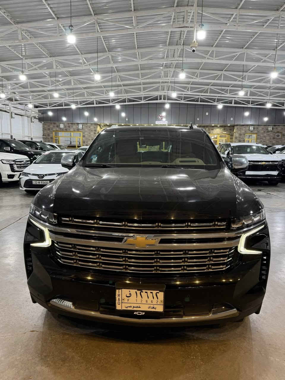 السلام عليكم
تاهو 2023 برايمر خليجي 

كفاله عامه من الصبغ والبارد والشخوط 

بيها نضام دشكام كامره تسجيل صوت وصوره امامي خلفي

محرك 8 سلندر 

مااشيه.  62 الف 

السياره فول مواصفات 

🛑 جكات 

🛑 داتا شو 

🛑 كيجات الكتروني 

🛑 ٥ كاميرات 

🛑 حساسات ٣٦٠ درجه 

🛑 كشنات كهرباء حار بارد 

🛑 رادار امامي خلفي جانبي 

🛑 داخل جلد 

🛑 شاشات خلفيه 

و وشاشه اماميه 

🛑 دوسات كهرباء 

🛑 صندوك كهرباء 

وباقي مواصفات البرايمر معروفة 

وغراضها كامله من كلشي 

العنوان:  بغداد الكريعات شارع المعارض معرض اليمامه

للاستفسار 
***********
***********
