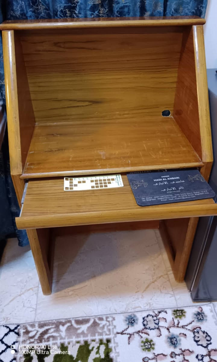 ميز حاسبه للبيع


**إذا كنت صاحب هذا الإعلان وتريد حذفه لأي سبب، رجاءا أرسل رسالة إلى الدعم الفني**