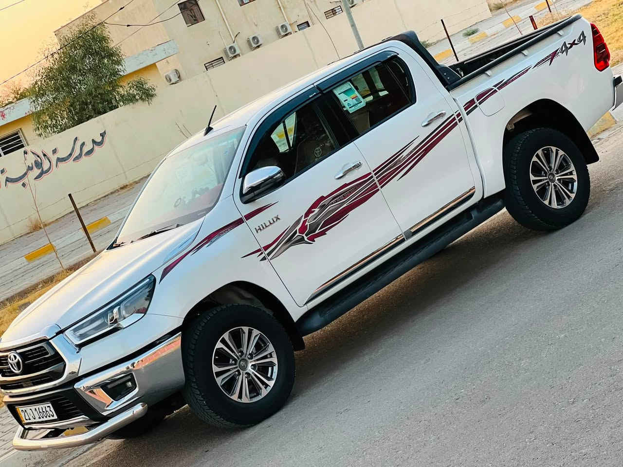 السلام عليكم
تويوتا هايلوكس فور ويل 

موديل 2024 سعودي ( سيد نهرو ) اعلى فئة ام المنفاخ فول مواصفات

فورويل 4❎4

بصمة عدد/2✅

الأبواب بصمه 

كامرة خلفية✅

تحكم جهتين✅

مثبت سرعة✅

ماشية 51  الف ✅

قطعتين تبريد ومناخين بيانو 

كشنات تدفئة تبريد❄️ 

وبعد بيهة مواصفات اكثر ❤️

كفالة عامة بدون صبغ بدون بارد بدون تكحيل بدون كلشي 

رقم سليمانية بإسمي 

سنوية لغاية 2029 

سيارة مال بيت صفر على ايدي على وضع الشركه كُل مُلحقات الشركه موجوده وياهة 

بيهة كوبون بنزين ⛽️ 

المكان / طوز خورماتو / ناحية سليمان بيگ 

للاستفسار ومعرفة التفاصيل اكثر الاتصال على الرقم 

***********
