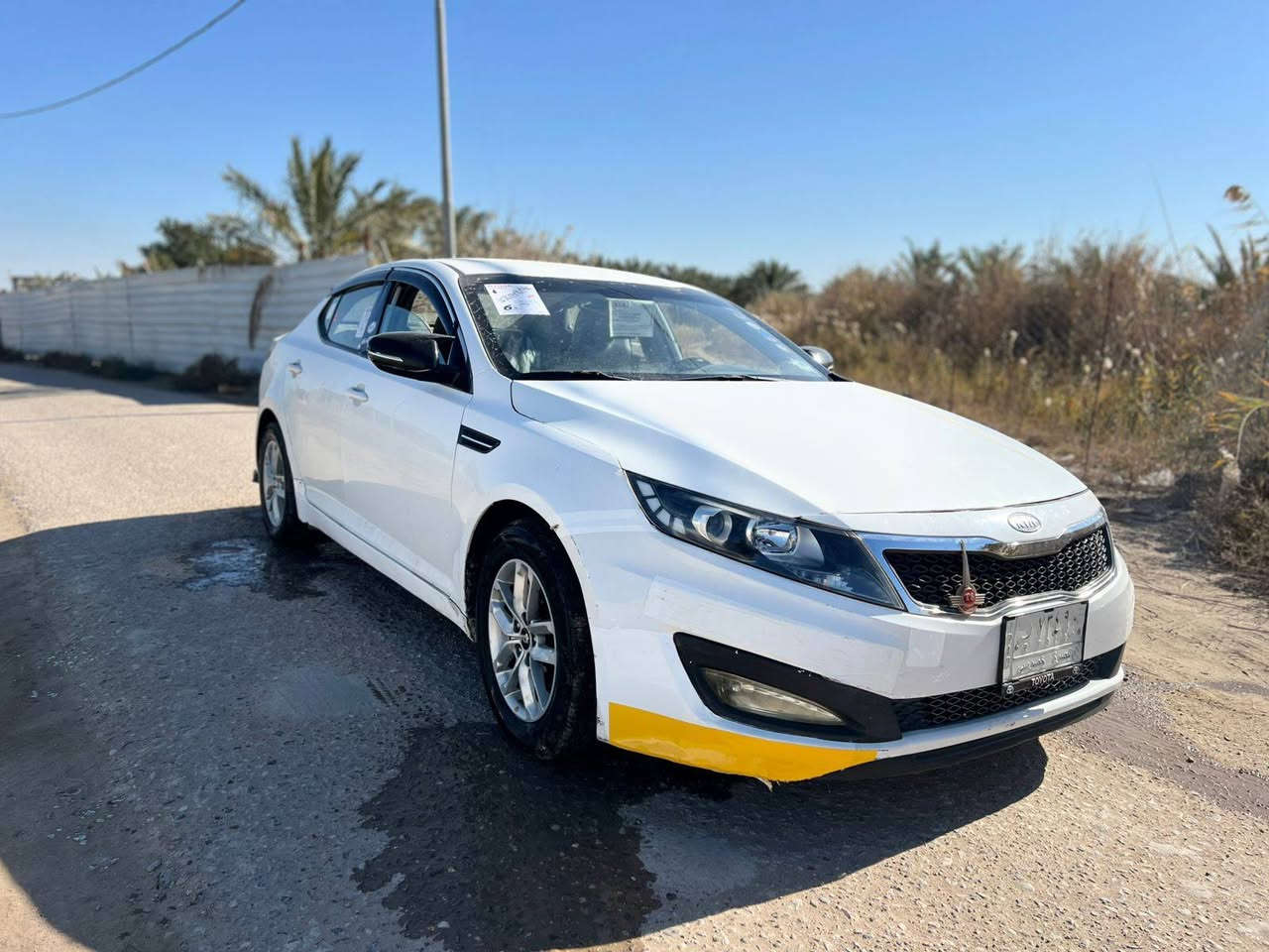 اوبتيما موديل 2011وارد خليجي مكفوله كفاله من الضربه والتبديل  مكينه وكير كفاله حداده جديده تبريد ثلج كهربائات كلها شغاله دواخله جديده السياره جاهزه من كلشي السعر 105 بيها مجال قليل ***********.***********
