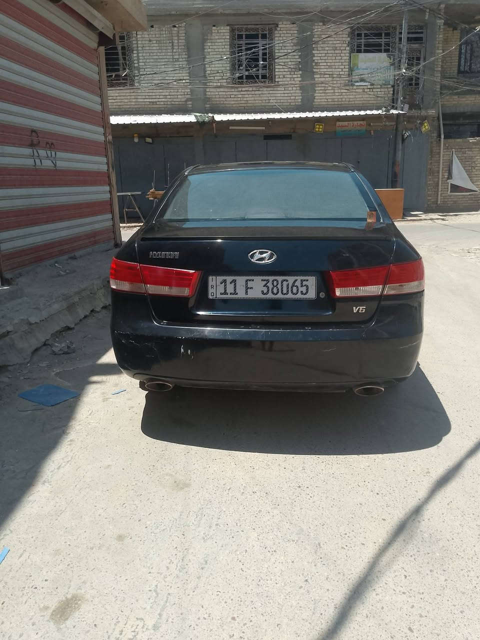السلام عليكم للبيع سوناته موديل 2006سياره جديدة وجاهزه مابيهه نقص برغي كير مكينه جدد شادهن مال حاويه 6اسلندر بسمي تحويل ثاني يوم تبريد ثلج صدر تايرات جدد حادثة جاملغ خلفي بدون دواخل السياره صبغ عام للجماليه مكفوله من الدواخل مكاني بغداد الحريه رقم الهاتف *********** السعر 79
