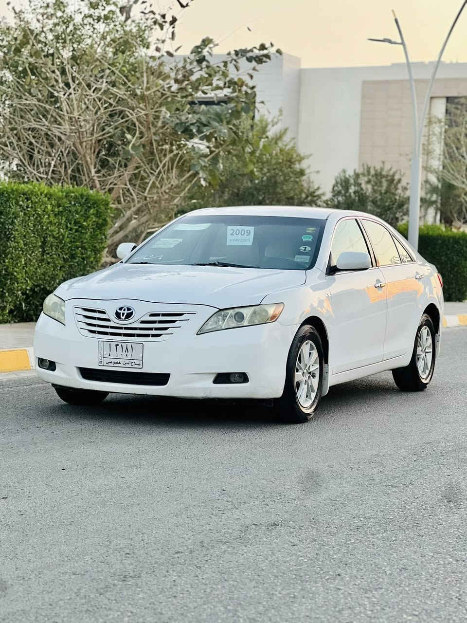 السلام عليكم
كامري موديل 2009  

رقم صلاح الدين الماني 

السنويه ال2029  انتهي 
السياره بعدها شركها ماشيه 100الف 
محرك بلاد مامفتوح كير مامفتوح
صدر بعدها على الشركه

شرط التحويل بسم صديقي

(السياره بيها كرت صبغ يعني نص قطعه صبغ رش الباقي مكفول )

الباقي مكفول من بارد 

محرك 2400 شرط 

محرك بلشرط

صدر امامي شاده جديد 

صدر خلفي شاده  جديد

تحكم ستيرن  
كامره خلفيه

داخل لونين 

حساسات خلفيه

تبريد ثلج ❄️

تدفئه نار🔥

كهربائيات كلها شغاله 

سنتر لك 

ويل شركه بلاد 

شاشه بلاتوث

دوشمه جديده 

داخل لونين

داخلها جديد 

السياره بعدها على وضع الشركه 
فول نضافه  

ترايها صفرر وأحله من الصور 

مكانها صلاح الدين تكريت 

(السعر  116) بيها مجال قليل 

***********
