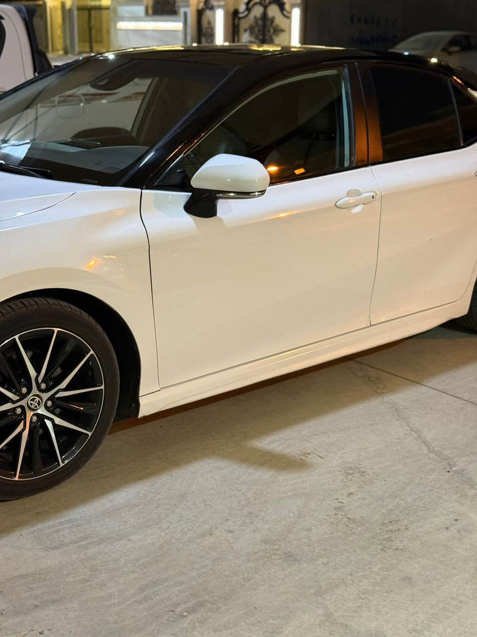 كامري موديل 2022 SE
معوقين نينوى 
الضرر موضح بالصور 
مصبوغة عام من امريكا
بجم مقفل 
السعر 165 بيها مجال بسيط
*********** الشريقات, صلاح الدين
