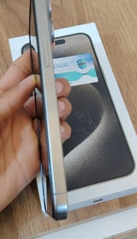 آيفون ١٥ برو ماكس • ٢٥٦ • مستعمل فضي