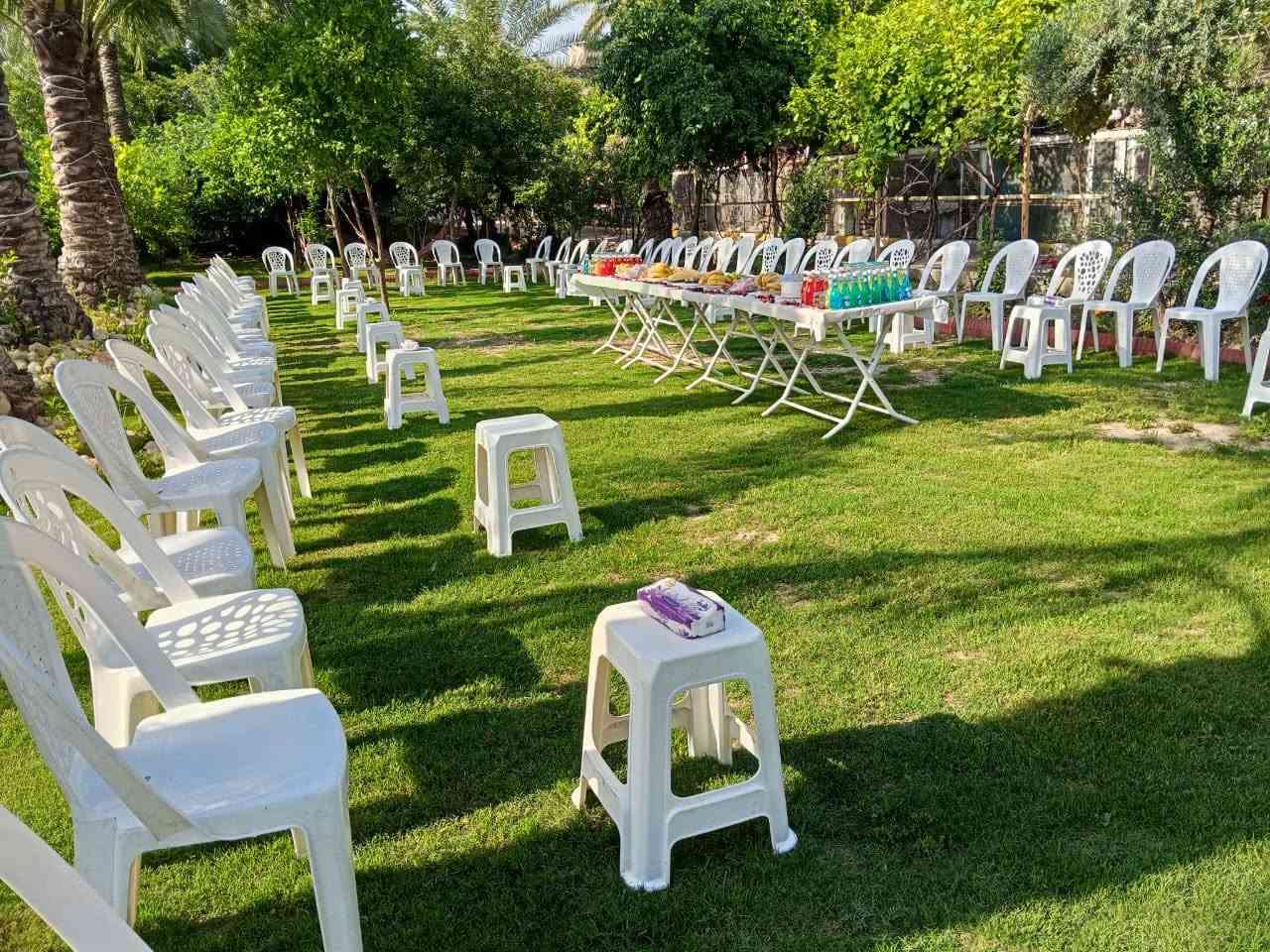 إعلان مزرعة جوهرة الزعفرانية 💎
محتاجين سفرة قريبة وجمعة حلوة؟ 😍

مزرعة جوهرة الزعفرانية العائلية بانتظاركم! 🏕️
ترفيه، ألعاب أطفال، وصالة مرتبة، وشواية.. كل اللي تحتاجه لجمعتكم متوفر عندنا وبأنسب الأسعار.

📍 الموقع: بغداد - الزعفرانية
📱 للحجز والاستفسار: ***********
