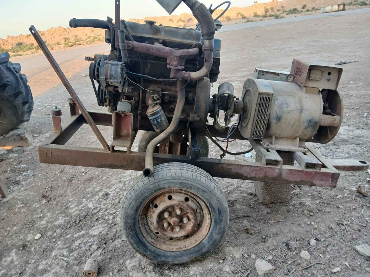 مولده للبيع محرك ياباني اربع بستم شرط الفحص راس التوليد 
24kv
ثري فيز للستفسار
***********
