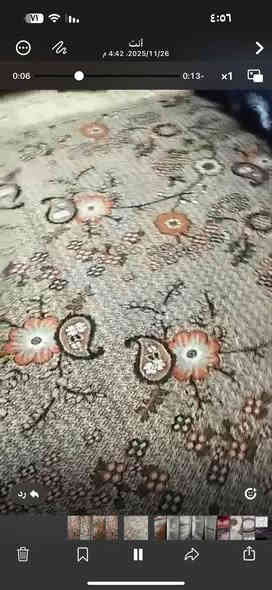 زوالي  كاشان ايراني الاولى ٤ في ٣ .. السعر ١٠٠ الف الثانية ٣ في ٢ .. ٧٥ الف 
الدورة حي الصحة .. ***********
يتوفر توصيل بكروة بغداد
