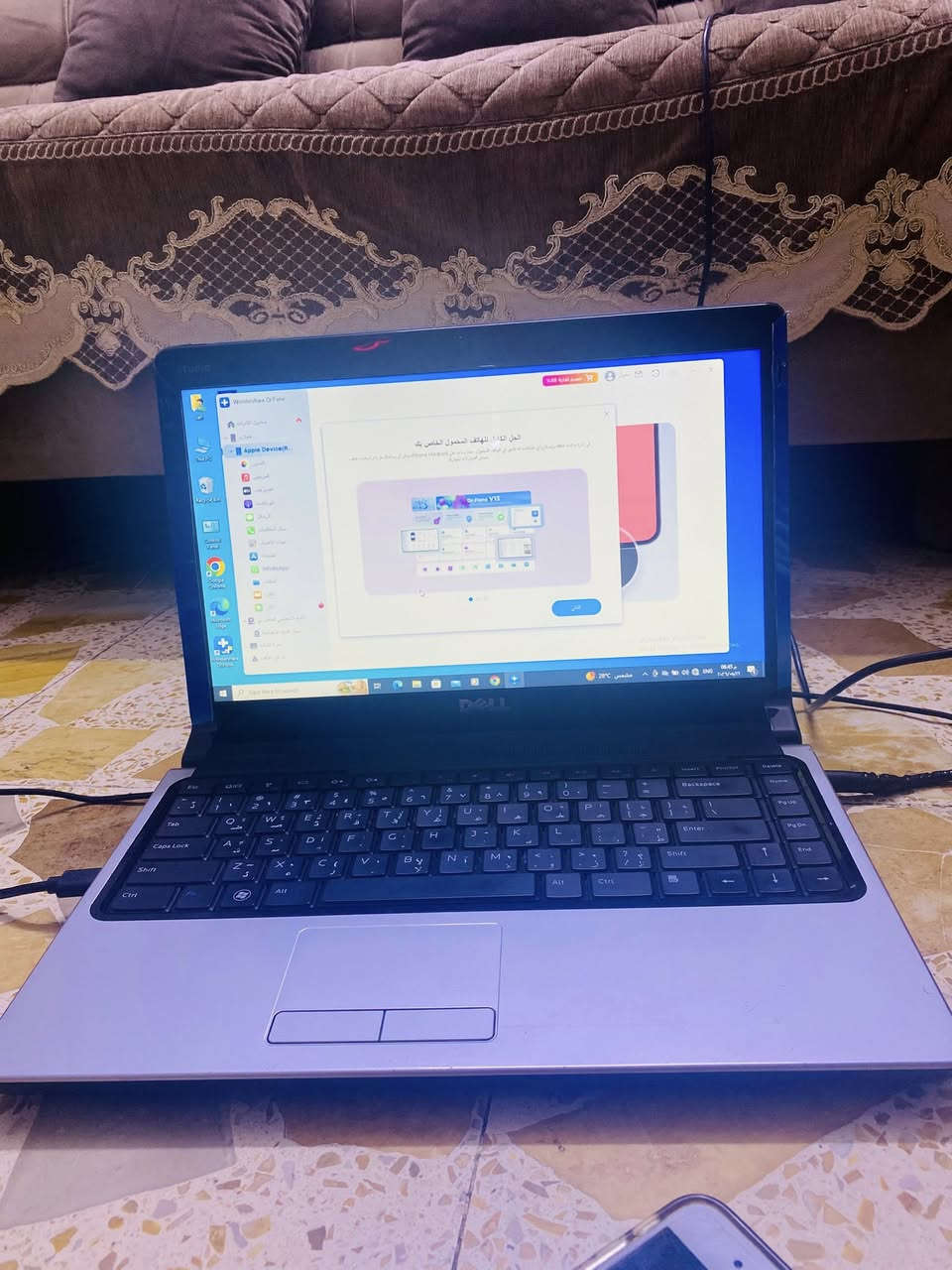 سلام عليكم لابتوب Dell للبيع او مراوس  بس صوت ما بيها كامله شاحنتها اصليه وندوز 10 السعر100 وبيها مجال وقمي ***********واتساب مكاني بغداد جسر ديالى السهرون
