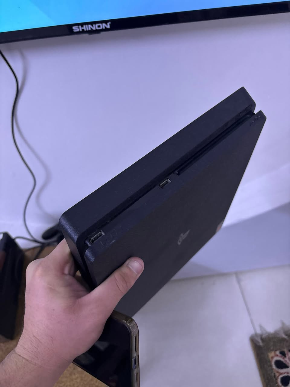 سلام عليكم بلي فور سلم اونلاين للبيع الجهاز نضيف كلش واستخدام قليل مع كامل محلقات وكارتونته موجوده السعر 250     
***********
