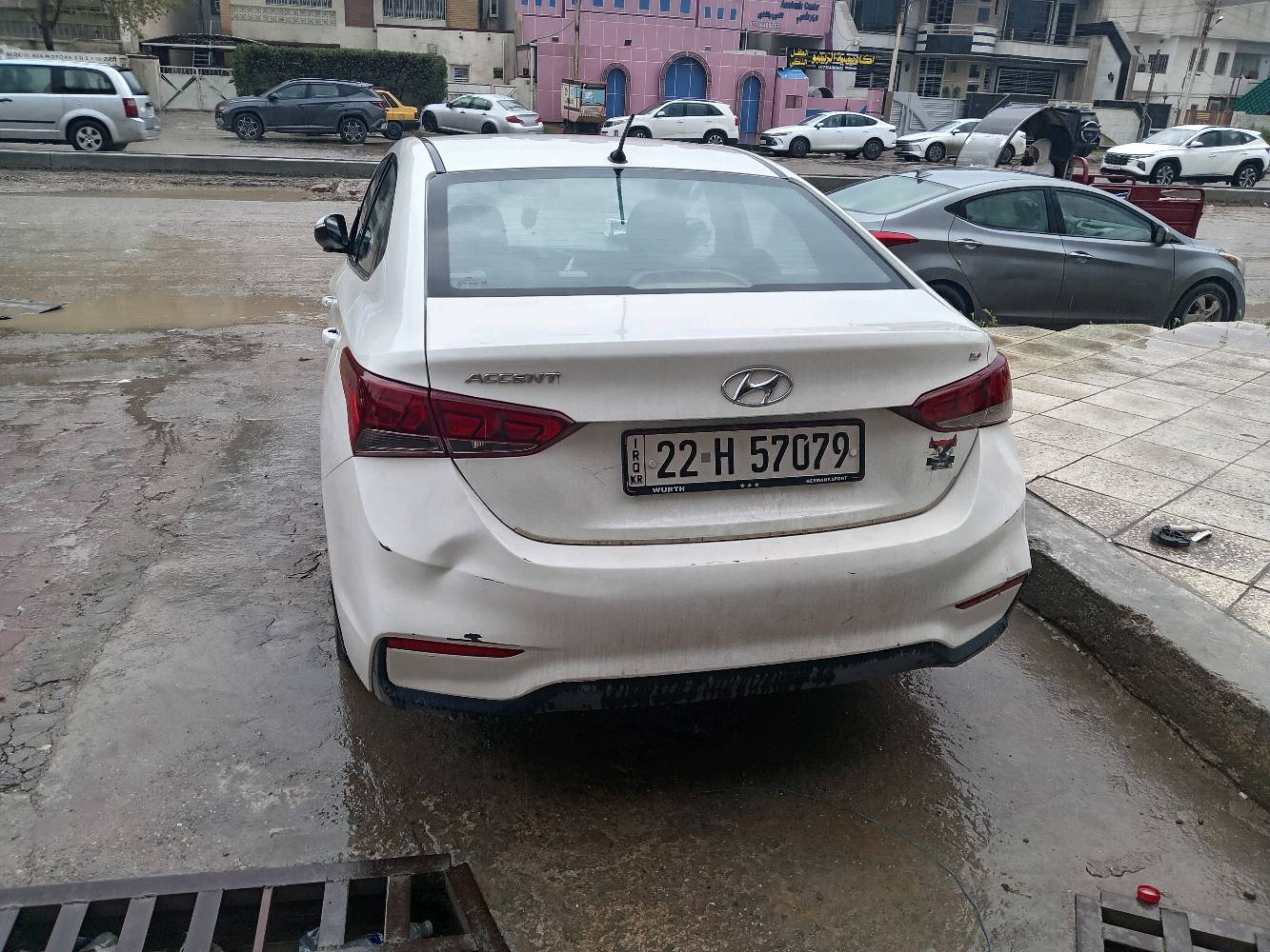 السلام عليكم اخوان سياره اكسنت ٢٠٢٠ للبيع خليجي فتحة اشاير تبريد ثلج تدفئة داخل بيجي رقم أربيل باسمي السونار مرفق بل صور العنوان بغداد البلديات تقاطع أمن العامة السعر ١١٥ بيها مجال حك الجيه *********** ابو عبدالله 