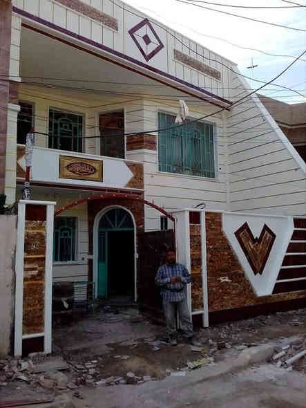 طلس وتطعيم واجهات المنازل بغداد الزعفرانية ***********
