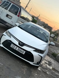 كورلا موديل 2022 فول مواصفات ماشيه 61 الف بدون حادث فقط رصعات السعر 13...