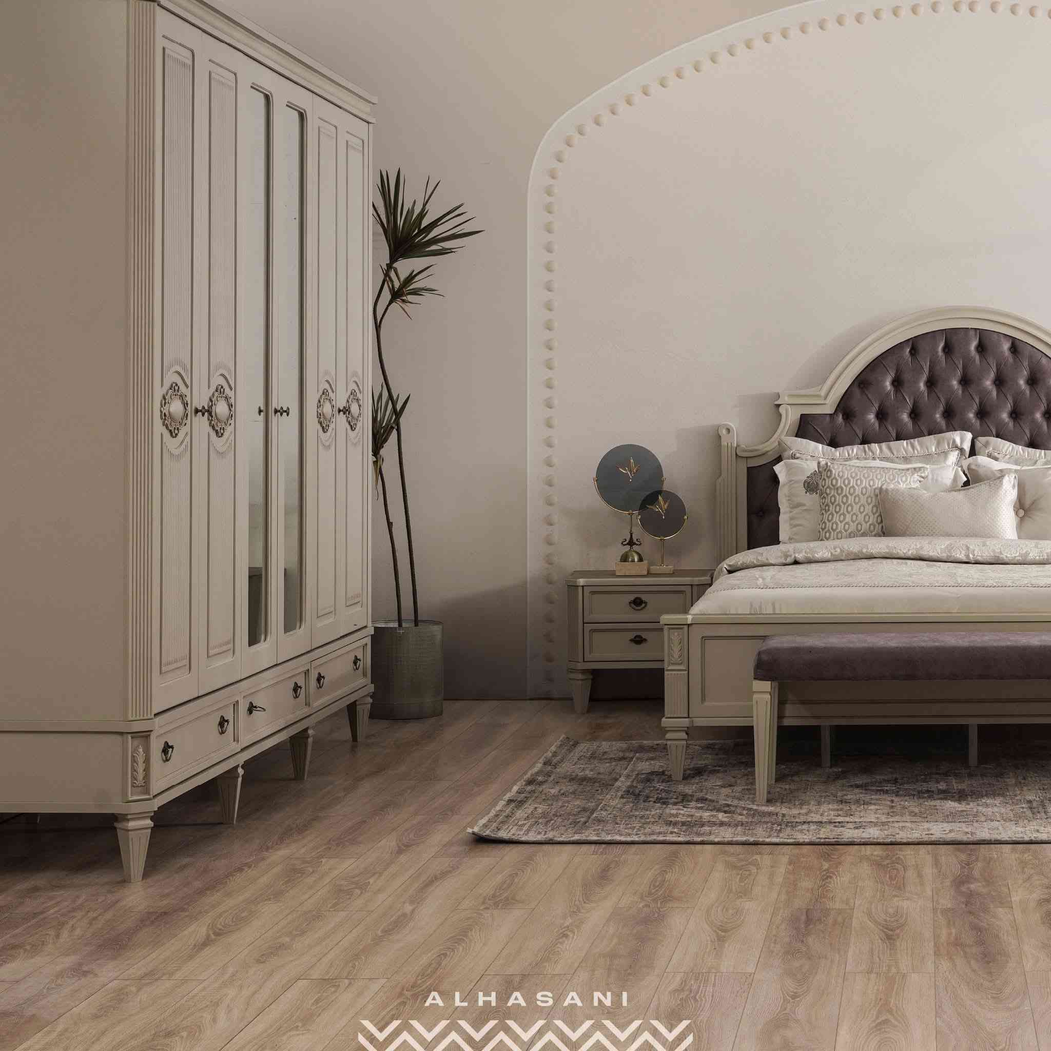 غرفه نوم للبيع جديده شخطه مابيه من هوم سنتر سعر ماركه ووصل شركه موجود للبيع مكان اعضميه قفل قفل مليونين ونص بدون تعامل *********** اتصال
