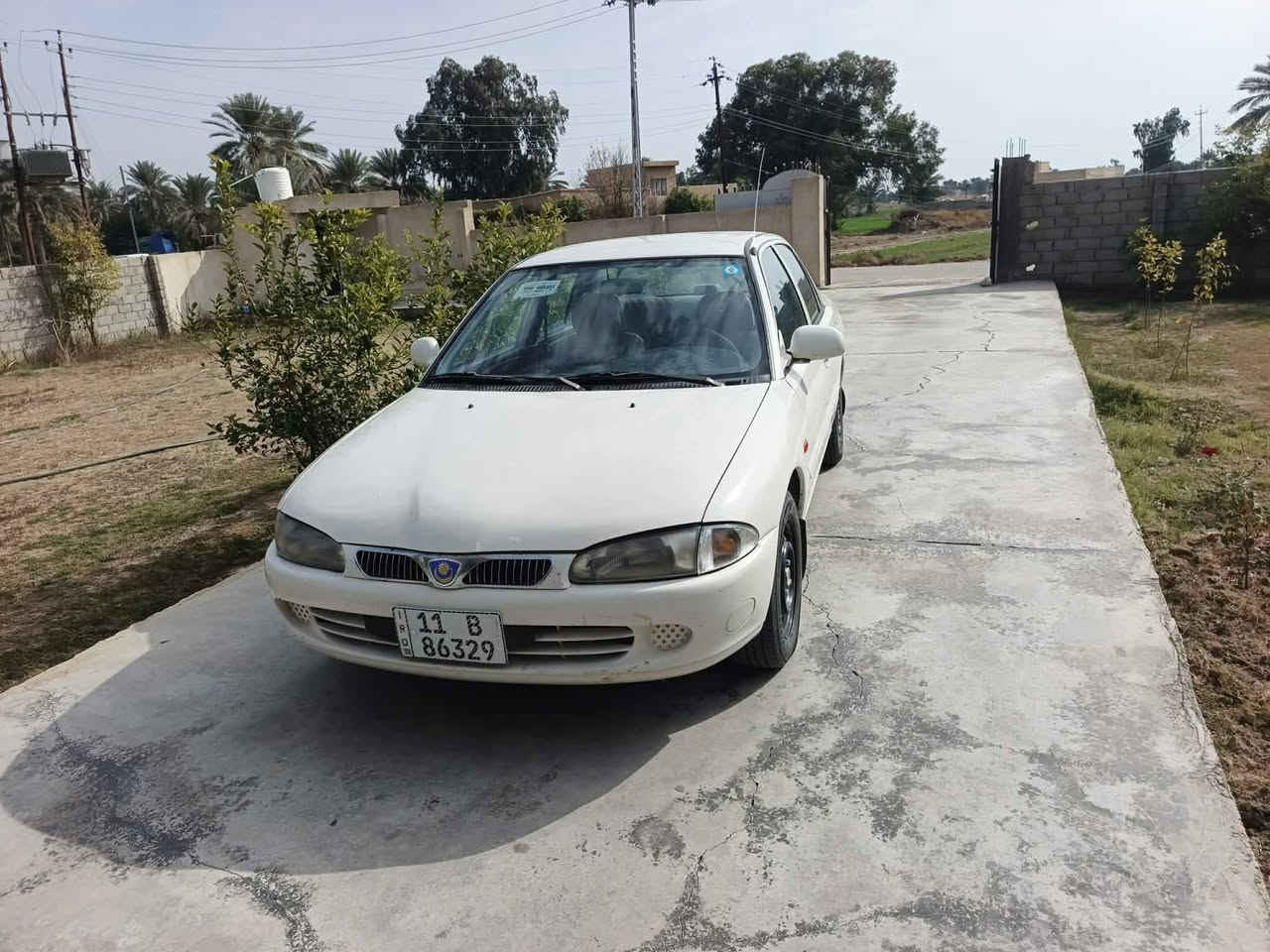 بروتون موديل 2002 رقم بغداد النكليزي مكفوله ما عدا ربع البنيد صبغ والباقي مكفول كير محرك مكفولات دوشمه ارضيه سياره جاهزه واحله من الصوره السعر,55 ورقه وبيه مجال العنوان بابل  مشروع المسيبب
رقم الهاتف ***********
