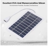 لوح طاقة شمسية • تخييم • منفذ USB