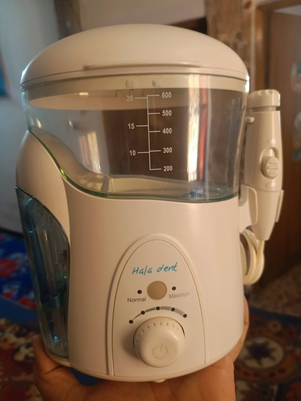 السلام عليكم
جهاز طبي للتنظيف الاسنان وبعده استخدامات جديد مفتوح لأغراض الفحص كامل كل أغراضه جدا مفيد وعملي على الكهرباء يشتغل 

سعره مناسب ب 45 الف قفل العنوان حله الحي العسكري قرب مستوصف شهيد الاسلام موبايل ***********
