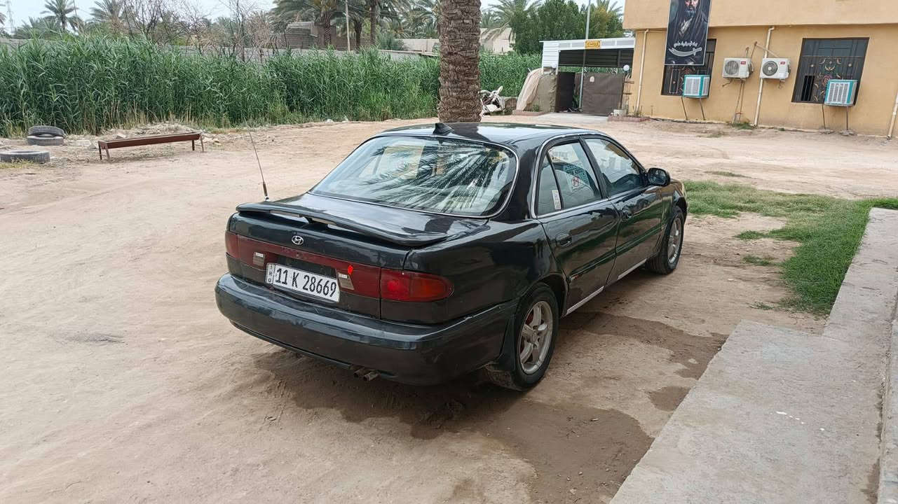 السلام عليكم سوناتا 2 موديل 95 رقم بغداد دولي باسمي عنواني بابل مشروع المسيب سياره عرضه ب 36 وبيها مجال للطيبين***********
