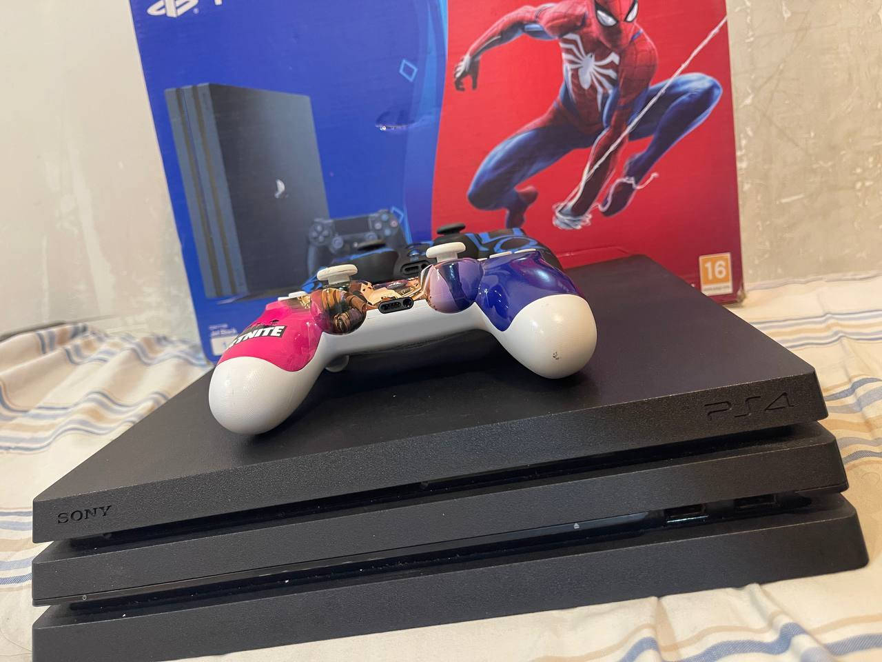 سلام عليكم عندي  ( بلي فور 4 بروو Pro مهكر ) ذاكرة 1 تيرا وبي 11 لعبة قويات وياا يدات ثنين وحدة الاصلية مالتة وحدة تجارية جديد لوك مثل متشوفون ممفتوح  وياا كارتونته وغراضة كاملة وهم وياا ups شحن عارضة ب 350 ⛔ ملاحضة البلي فور الPRO يصير اغلى مو العادي السلم + وياا يوبي أس سعرة 40 الف كلة المجموع يصير سعرة 350 مكاني فلوجة


**إذا كنت صاحب هذا الإعلان وتريد حذفه لأي سبب، رجاءا أرسل رسالة إلى الدعم الفني**