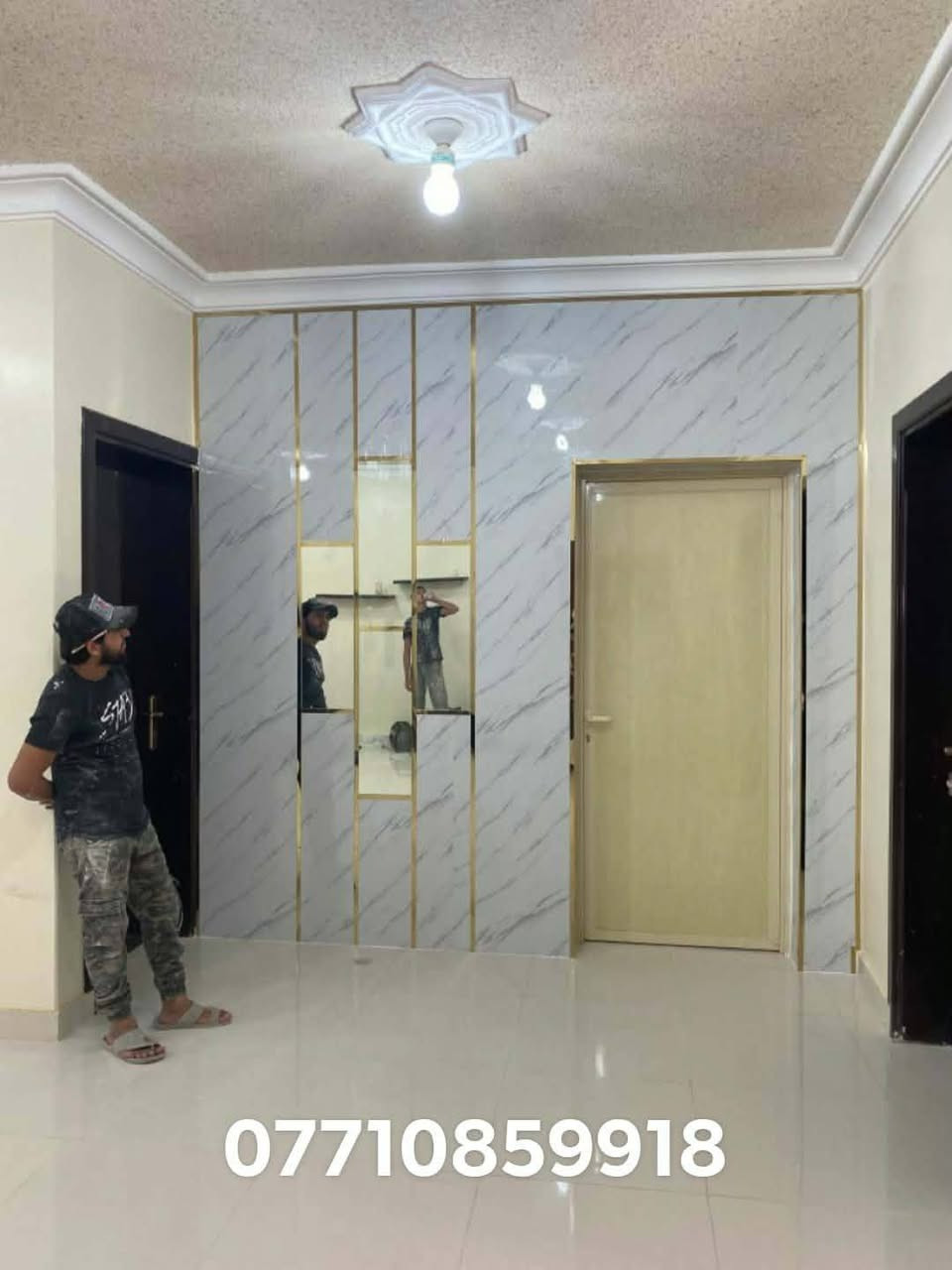 كافه انواع ديكورات وسقوف
وكافه انواع اصبع وطلس 

*********** وتساب او تصال 

اسعار مناسبه 

جدا مع شد الكهربائات 🥰💞 بغداد
