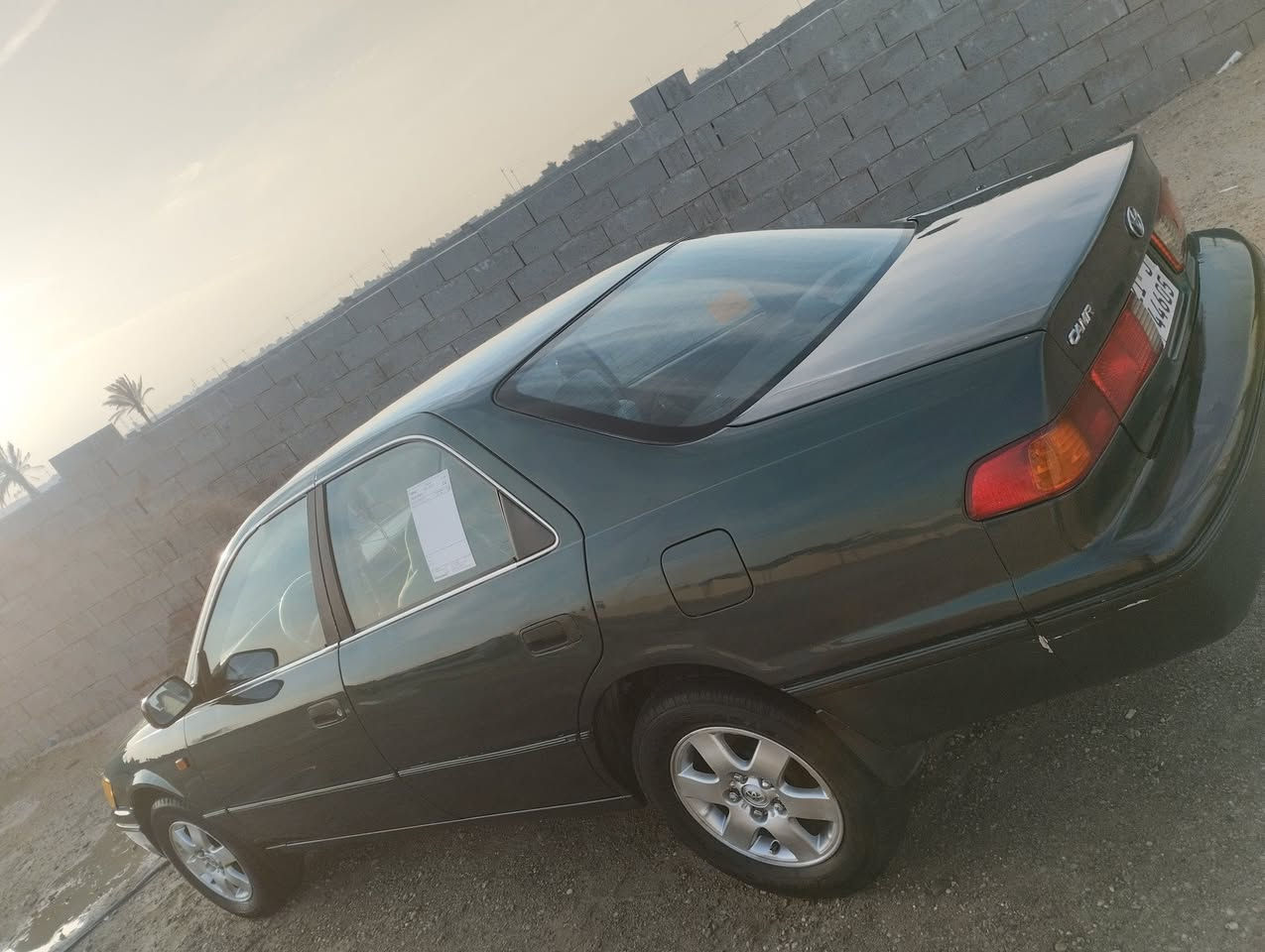 كامري موديل 2001رقم سليمانيه بسمي سنويه 2029 هزه جديده تحويل مباشر 4سلندر مكينه 2000 كير اوتو كير ومحرك وتبريد وتدفىه وصدر وتخم تاير كفاله 
صبغ عام جماليه فقط بدون لا ظربه ولا طخه ولا تبديل كله بلاديه مملعوب بيه 
مكاني الانبار فلوجه 
سعر المطلوب 82وبيه مجال 
***********
مراوس بسني ياباني اذا اكو
