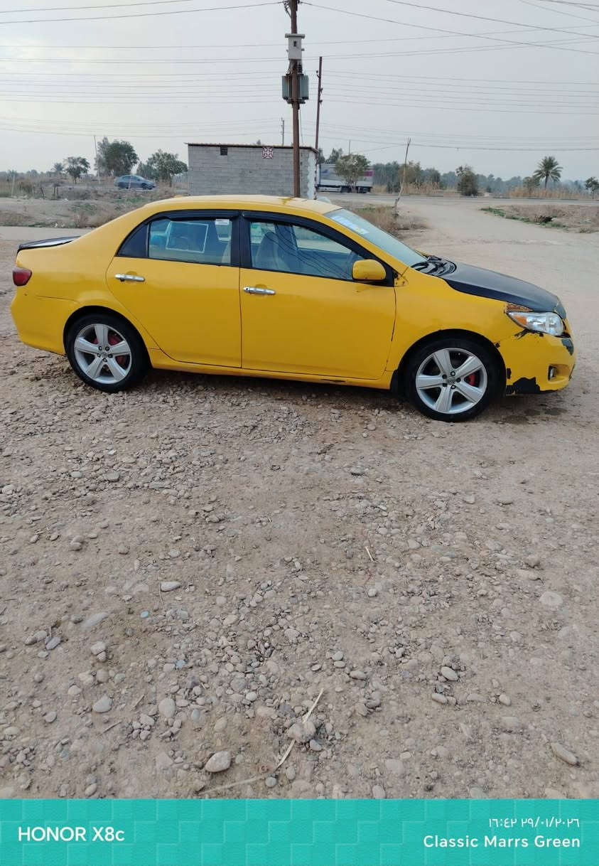 البيع كورلا ٢٠١٠ وارد أمريكي رقم ديالى سنوية ساقطه بل ٢٠٢٢صاحب السنويه متوفي بيهه وكاله شرط التحويل وبيهه جبنه كايمه بين المحرك وكير تخم تاير جديد السعر٦٥  رقم الهاتف ***********)واتساب ***********
