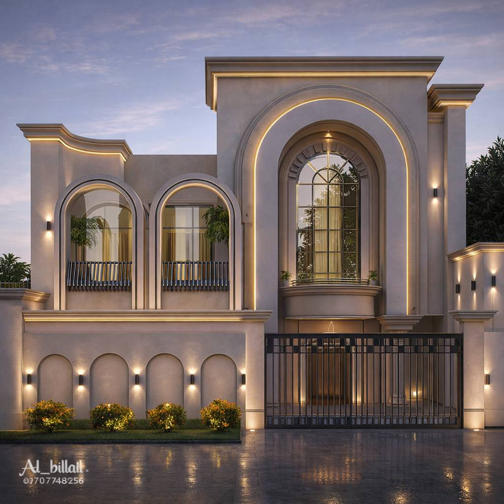 🎨 من أعمالنا الحديثة
تصميم مخطط دار مع واجهة بأسلوب مودرن معاصر بطابع راقٍ،
يرتكز على البساطة، هدوء التكوين، تناسق الخطوط،
مع إنارة شريطية أنيقة وتنسيق متوازن للمساحات الخضراء 🌿✨
📞 للتواصل: ***********
📍 مكتب البلال الهندسي – بعقوبة
🔗 الموقع على خرائط كوكل:
https://plus.codes/8H56PJXW+P4X
💬 نعمل بذوق ودقة…
✨ رأيكم يهمنا.
