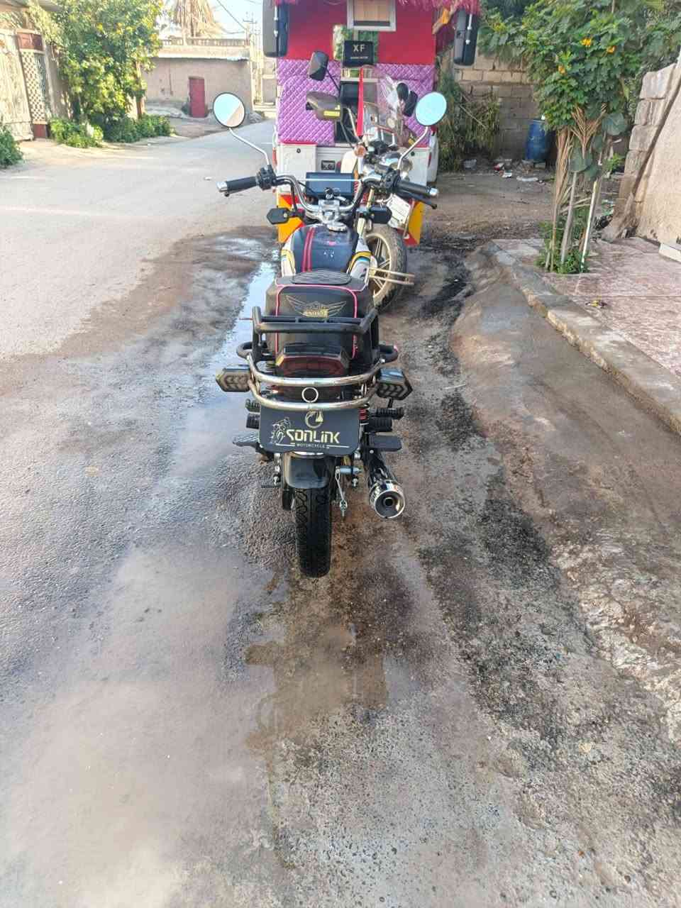 السلام عليكم سيفان سونك 2025 اوراق موجوده محرك 200cc دراجه مكفوله وجهازه مكانها ديالى جديده الشط السعر 775 وبيها مجال بسيط.***********
