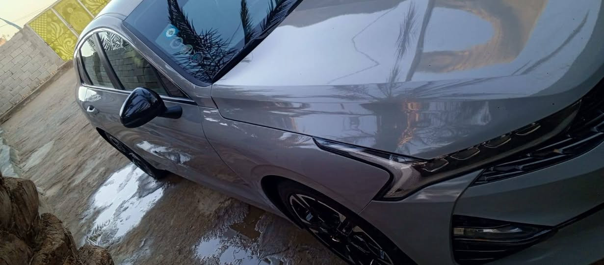 سلام عليكم كي فايف موديل ٢٠٢٢ لون اسمنتي مواصفات جيتي لاين بدون فتحة فقط مبدلة بيهة بنيد ودعامية الامامية سيارة معوقين مثنى مكان سيارة بغداد السعر ١٥٥ وبيهة مجال رقم الهاتف ***********
