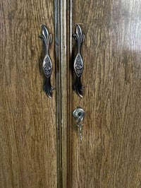 كنتور 5ابواب اسنتدر درجه اولى خشب محشي نوع سنديان اقل من سنه صار عندي ...